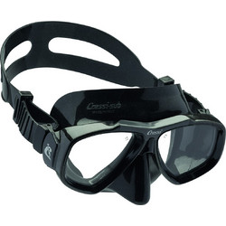 Cressi Sub Focus Μάσκα Θαλάσσης Μαύρη Πράσινη