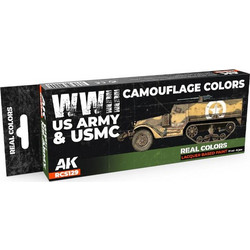 WWII US Army & USMC Camouflage Colors - NEW RC