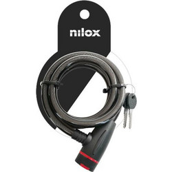Κλείδωμα πλήκτρων Nilox NXPLCABLELOCK Μαύρο