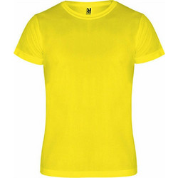 Roly Ανδρικό Αθλητικό T-Shirt Κίτρινο CA0450-221