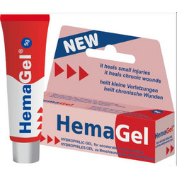 HemaGel Υδρόφιλη Γέλη Επούλωσης Τραυμάτων 5gr