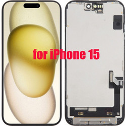 Οθόνη Και Μηχανισμός Αφής Incell Lcd Iphone 15 Μαύρο Zy