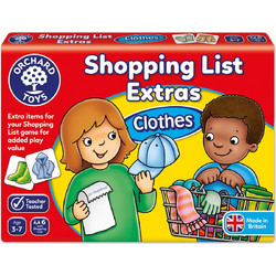 Orchard Toys Shopping List Extras Clothes Επιτραπέζιο Παιχνίδι για Παιδιά 6+ Ετών για 2-4 Παίκτες