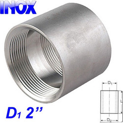 INOX 304 Μούφα 2"