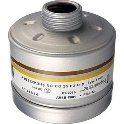 Φίλτρα 1140 A2B2E2K2 Hg NO P3 R D / CO 20 P3 R D* σπείρωμα Rd40 Drager