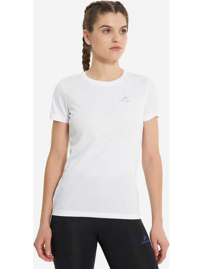 DEMIX Κοντομάνικη Μπλούζα W D Running AA SS T-shirt WHITE γυναίκες