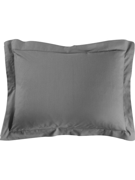 Μαξιλαροθήκη Oxford (50x70) L-C Lina Charcoal Grey
