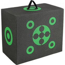 VEVOR Archery Target, 16"x18" All-side Shotting Archery Target, Outdoor Portable Archery Target with Carry Handle, Εύκολη αφαίρεση βέλους, Μεγάλη ορατότητα, Ελαφρύ, Εύκολο στη μεταφορά, Μαύρο