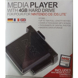 Media Player with 4GB Hard Drive for Nintendo DS/DS Lite