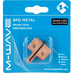M-WAVE ΤΑΚΑΚΙΑ ΓΙΑ ΜΗΧΑΝΙΚΟ ΔΙΣΚΟΦΡΕΝΟ BPD METAL STP1 360764