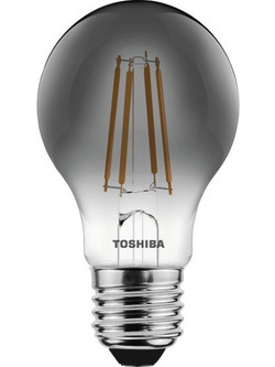 TOSHIBA LED FILAMENT SMOKY A60 E27 4.5W 1800K DIMMABLE