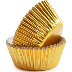 Scrap Cooking Θήκες για Cupcake σε Χρώμα Χρυσό (48 τεμ)