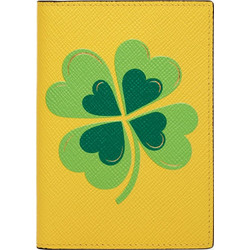 Θήκη Διαβατηρίου Smythson Clover Heart Passport Cover in Panama