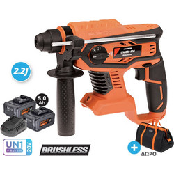 Krausmann U98020-25SB Κρουστικό Περιστροφικό Κατεδαφιστικό Πιστολέτο Μπαταρίας Solo με SDS Plus