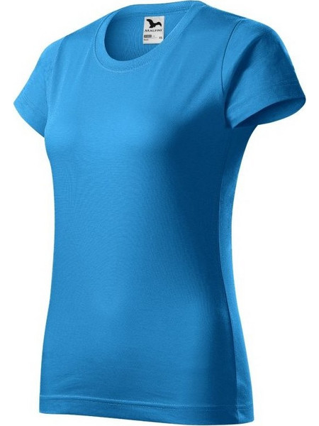 Women's Basic Tshirt snorkel blue
