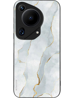 Sonique Marble Series Back Cover White 01 (Huawei Pura 70 Ultra)
