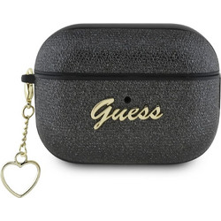 Θήκη Ακουστικών Guess 4G Charm Collection για Apple AirPods Pro 2nd Gen - Black