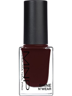 Mesauda Shine N'Wear Rouge Noir Gloss Βερνίκι Νυχιών Μακράς Διαρκείας Quick Dry 10ml