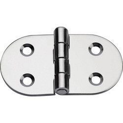 Μεντεσές Inox Με 6 Τρύπες