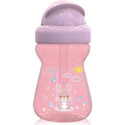 Lorelli Εκπαιδευτικό Κύπελλο με Καλαμάκι Sport Animals Blush 200ml