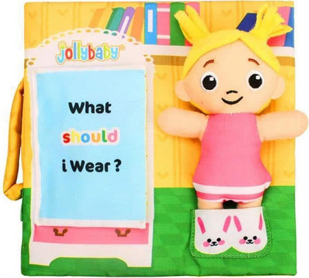 Εκπαιδευτικό Βιβλίο Δραστηριοτήτων What should I Wear Jollybaby J8149