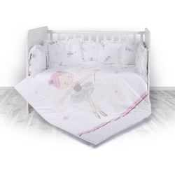 Lorelli Lily Ballet Σετ Κούνιας Pink 4τμχ