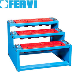 620x453x350mm Ραφιέρα 15 θέσεων για SK50 κώνους FERVI P350A