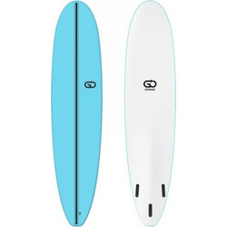 Σανίδα surf Softboard 8.0 Soft Top Μπλε - GO - 0107-23605