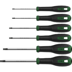Σετ 6 Κατσαβίδια 444435 HSS Torx (T10,T15,T20,T25,T30,T40)