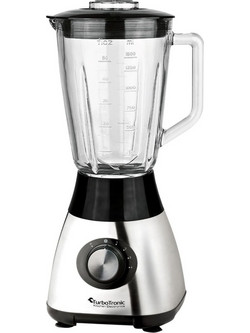 TurboTronic TT-BG5 Μπλέντερ με Γυάλινη Κανάτα 1.5lt 1200W