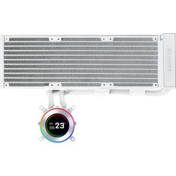 Lian Li HydroShift ΙΙ LCD 360 No Fans White - AIO CPU Liquid Cooler