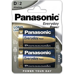 Panasonic Alkaline Everyday Power LR20/D 1x2