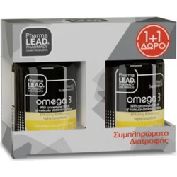 Pharmalead Omega 3 Ιχθυέλαιο 1200mg 2x30 Κάψουλες