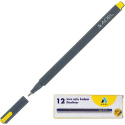 Adel μαρκαδόρος fineliner 0.4mm κίτρινος