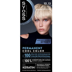 Syoss Permanent Coloration Blond Hair Color 10-13 Arctic Blond Μόνιμη Βαφή Μαλλιών 50ml