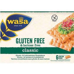Φρυγανιές Χωρίς Γλουτένη και Λακτόζη Wasa Gluten-Free Lactose-Free Original Swedish Crispbread 240g