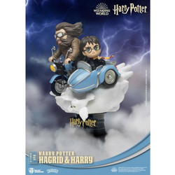 Beast Kingdom Harry Potter D-Stage Hagrid & Harry Standard Version 15cm