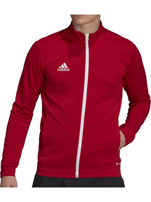 Adidas Entrada 22 Ανδρική Ζακέτα Φούτερ με Φερμουάρ Κόκκινη H57537