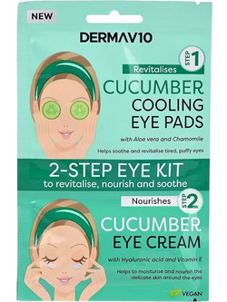 Derma V10 Step Raspberry Lip Kit Κρεμώδης Μάσκα Χειλιών για Καθαρισμό