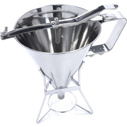 Batter Dispenser - 1,6L - Stainless Steel - Incl Dosing Button