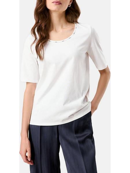 TAIFUN T-SHIRT 1/2 SLEEVE 971971-19670-09700 OffWhite