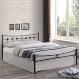 Dugan Κρεβάτι Διπλό Μεταλλικό 150x200cm Ε8069