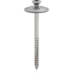 Ροδέλα πολυκαρμπονικού inox με βίδα 4,5 x 45mm