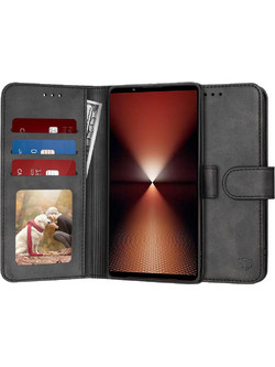 Techsuit - Diary Book - Sony Xperia 1 VI - Black