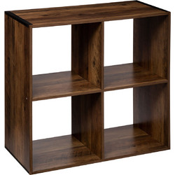 Βιβλιοθήκη Δαπέδου 4 Θέσεων (67.6x32x67.6) F-V Mix N' Modul Brown 167863