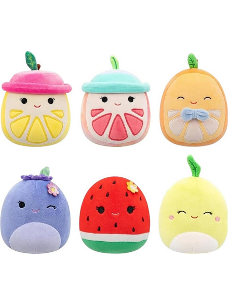 Jazwares Squishmallows Scented Mystery Squad W5 Φρούτα Διάφορα Σχέδια