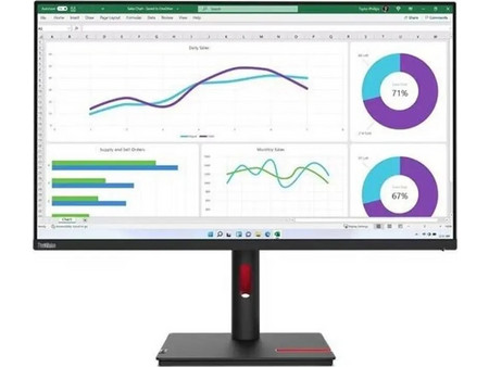 Lenovo ThinkVision T32h-30 IPS Monitor 31.5" 2560x1440 QHD 60Hz 4ms