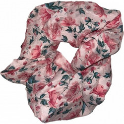 Σούρα μαλλιών με λουλούδια floral 11002 hairutopia ΚΟΚΚΙΝΟ