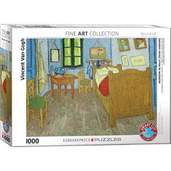 Puzzle Eurographics Bedroom in Arles by Vincent van Gogh 1000 Κομμάτια