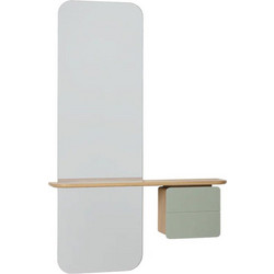 Καθρέπτης Τοίχου One More Look 5620C5620-8 78x15x118cm Oak Nuance Olive Umage